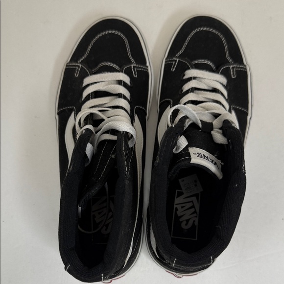 Vans Black and White Skate Sneakers - Picture 6 of 11